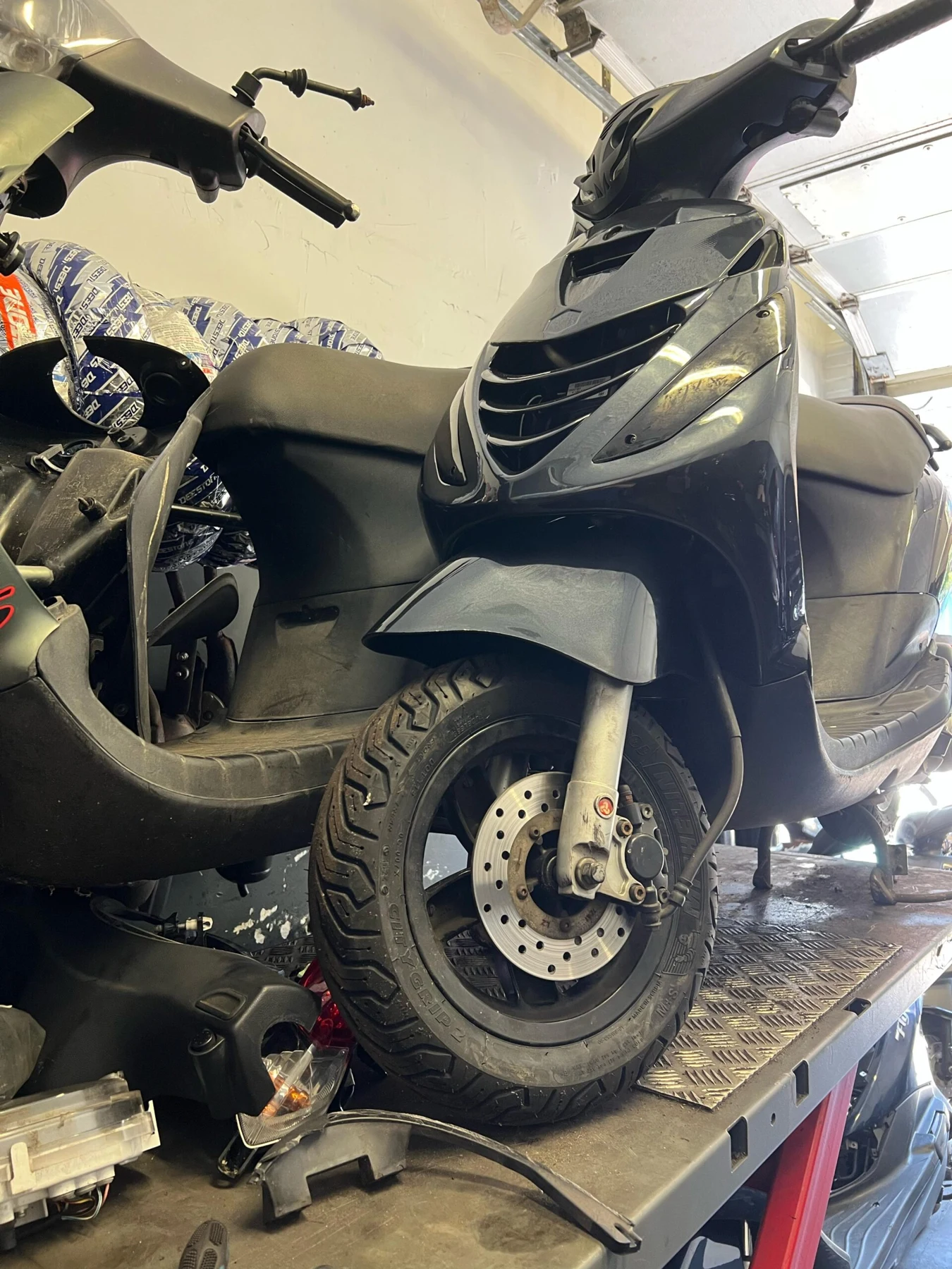 Scooter uit onze werkplaats